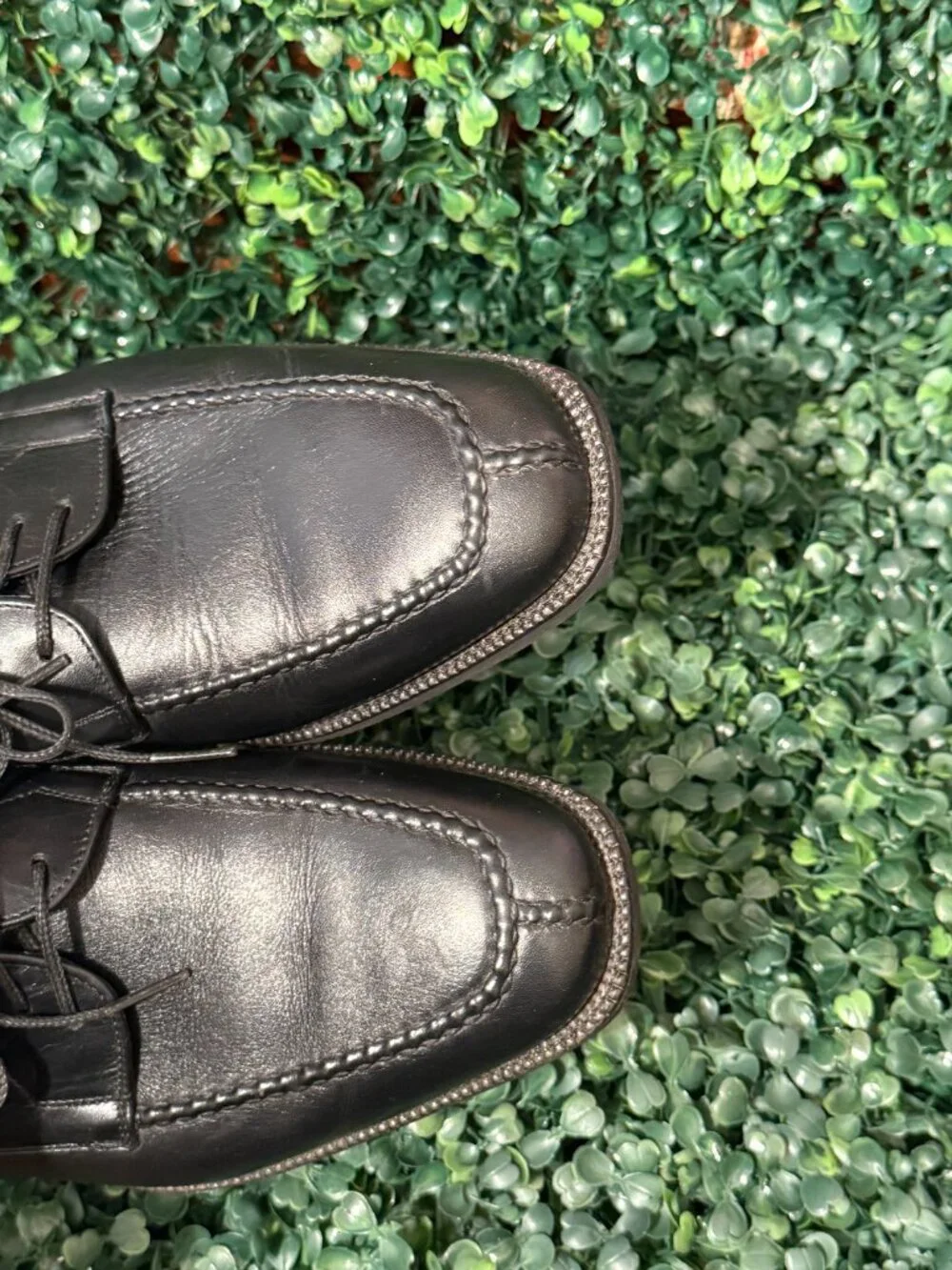 Neil M Men's President Oxford Dress Black Leather Shoes size 8 D